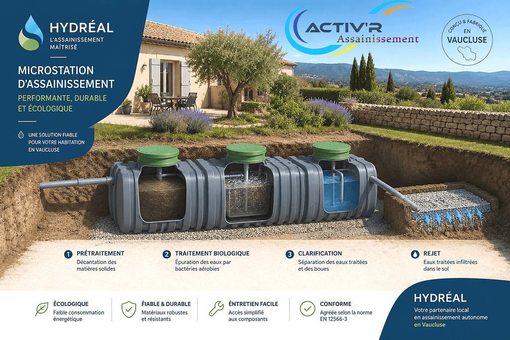 Chantier Activ'R microstation 20 EH