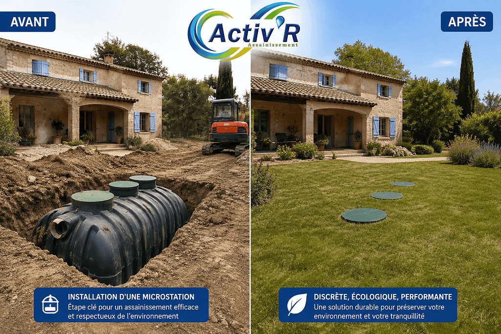 Chantier Activ'R avant apres travaux